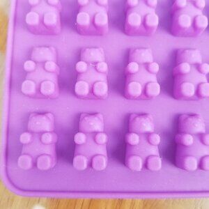 Mini Bears Silicone Mold Treats Charms Crafts Gummy Candy